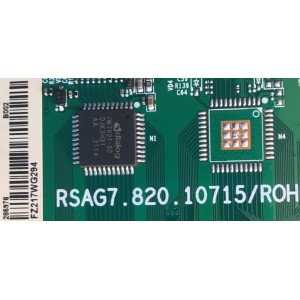 LED DRIVER PARA TV HISENSE QLED / NUMERO DE PARTE 285976 / RSAG7.820.10715/ROH / H41804PN157A2 / DISPLAY HV750QUB-F91 / MODELO 75U6G 75A62GUA